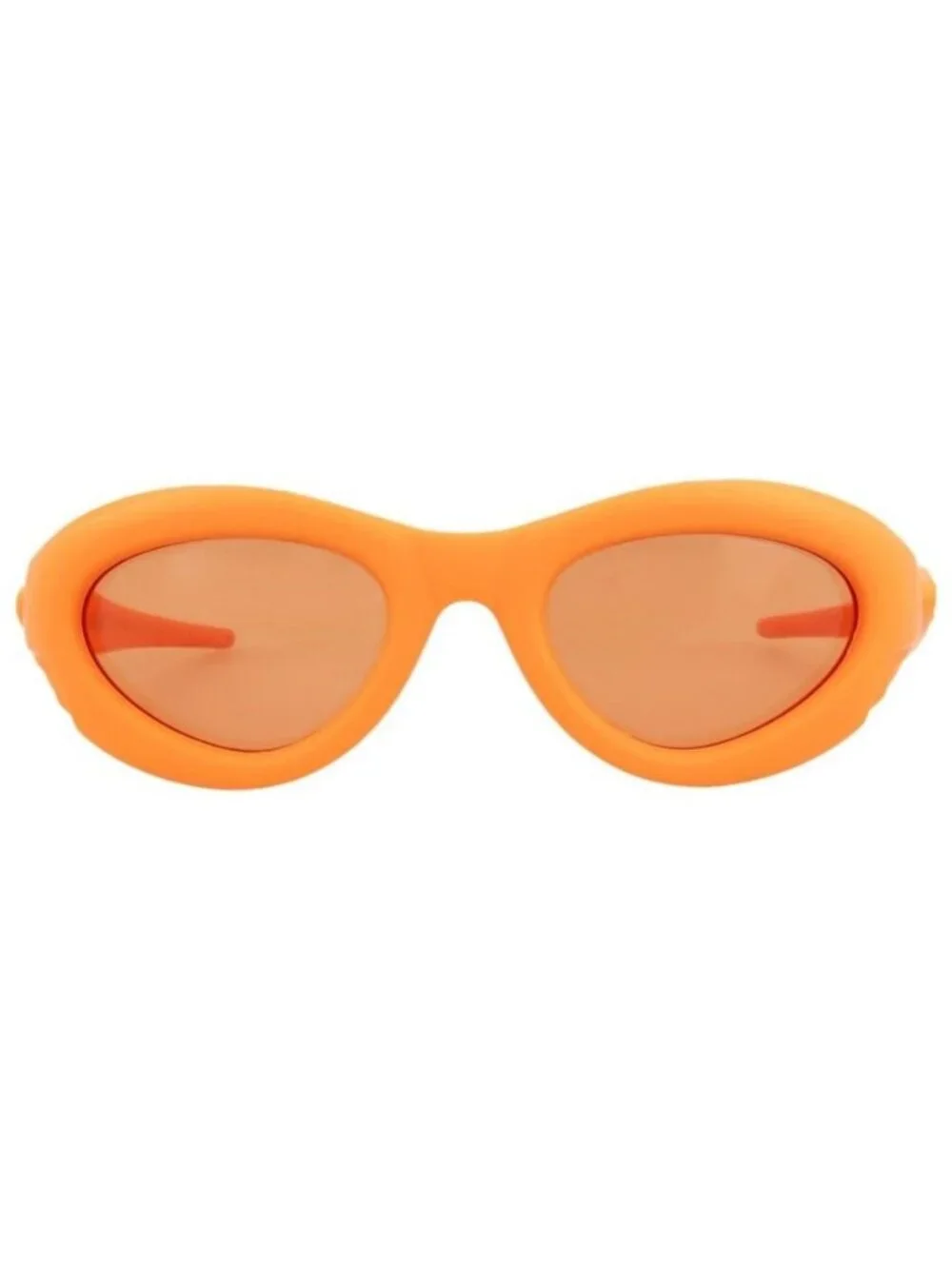 New Bottega Veneta Unisex Round/Oval Orange Orange Orange Fashion Designer Sungl
